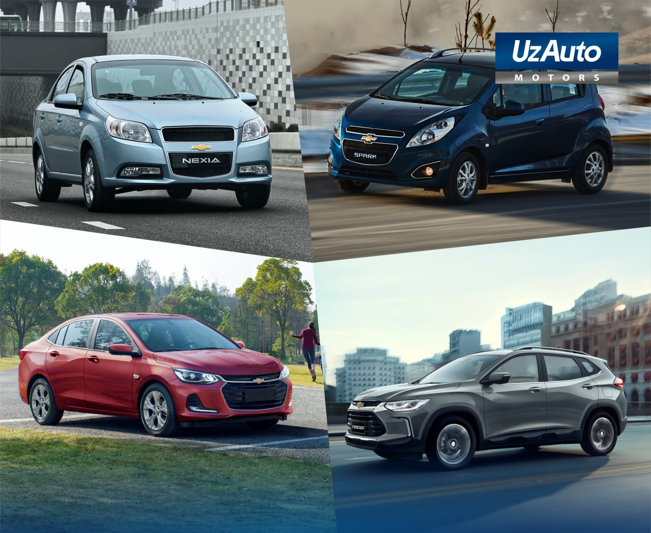 UzAuto Motors: Chevrolet Tracker и Onix заменят Spark и Nexia в текущем году