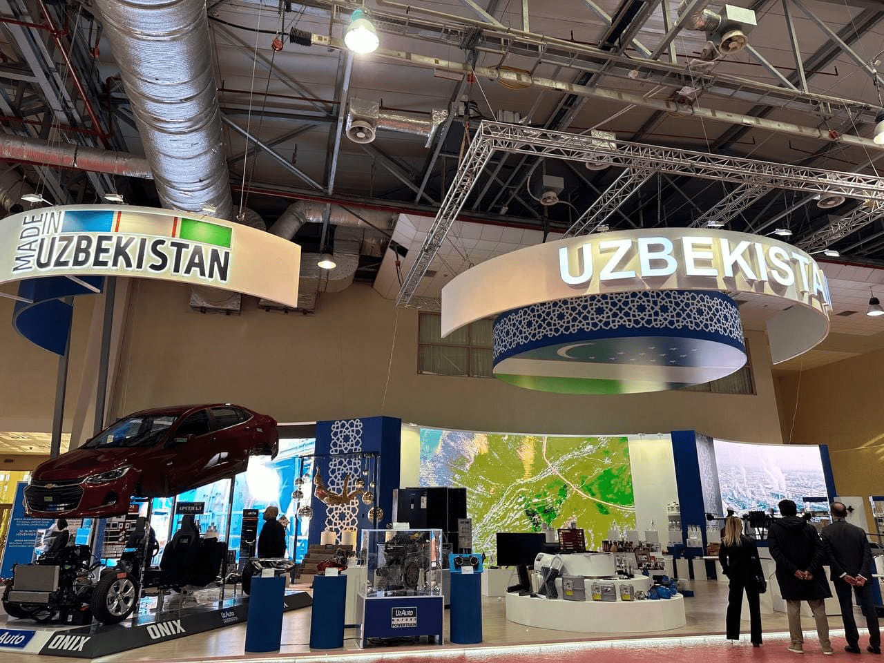 Предприятия «Узавтосаноат» участники выставки центральноазиатских производителей в Баку, Азербайджан