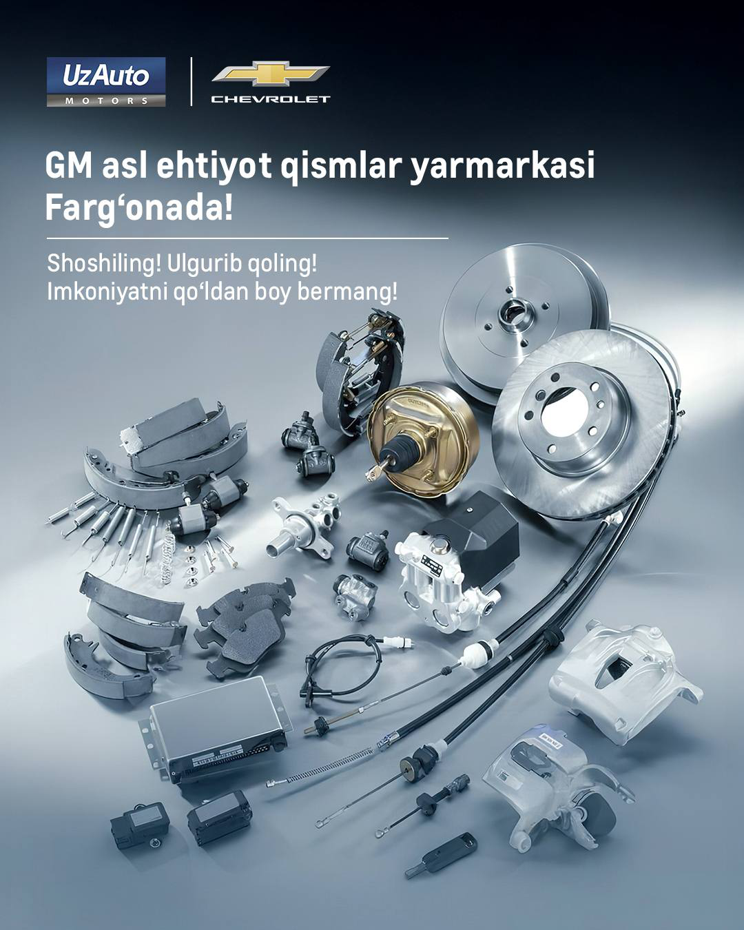 GM asl ehtiyot qismlar yarmarkasi Farg‘onada!