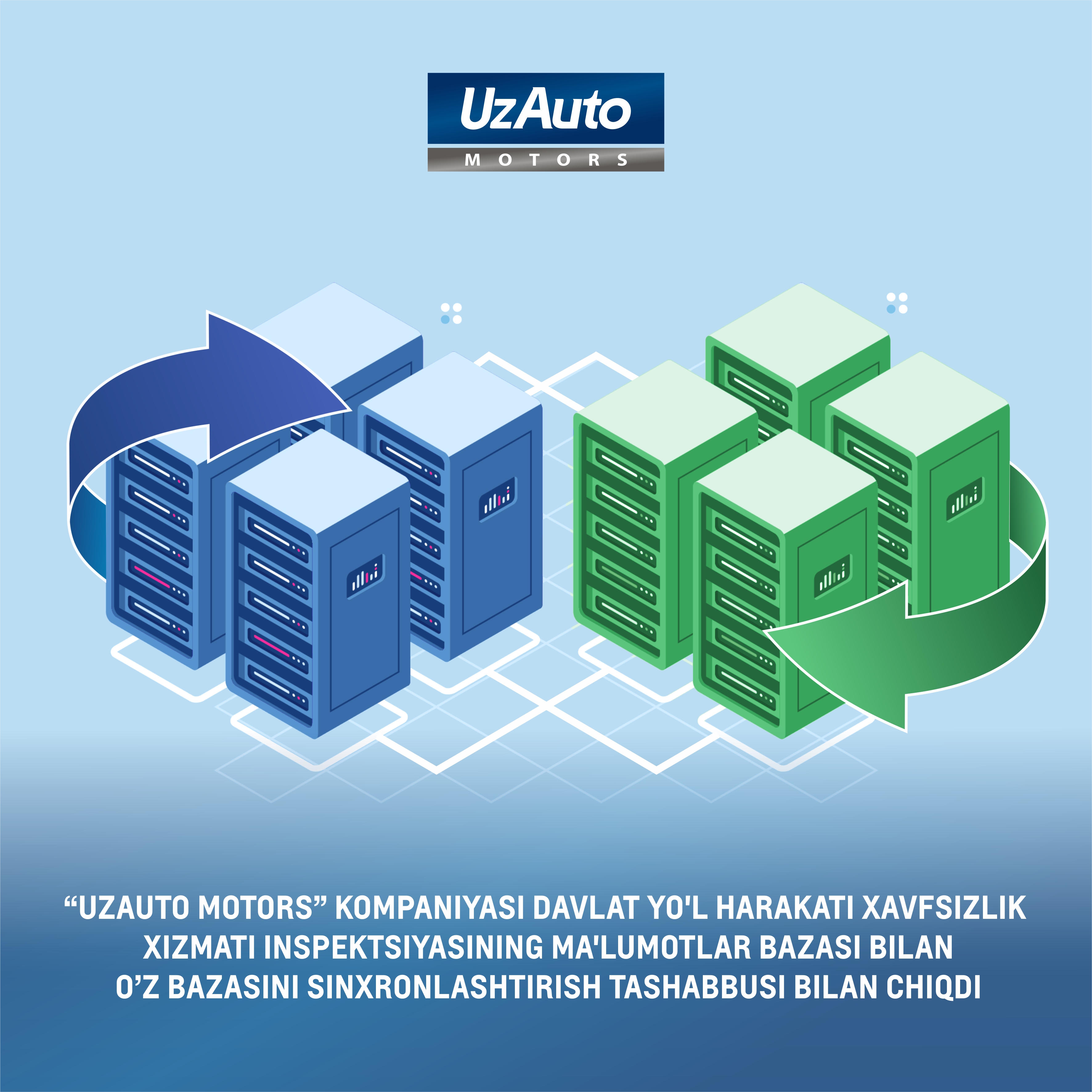 UzAuto Motors выступила с инициативой синхронизировать базы данных компании с базой ГУБДД