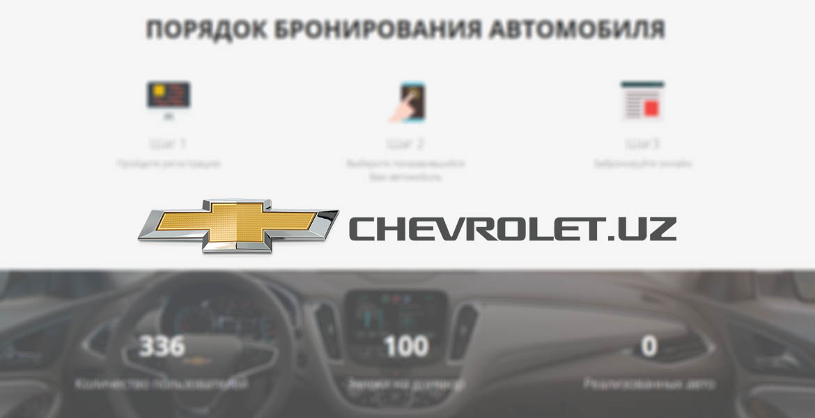 GM Uzbekistan представляет Единый портал продаж «Chevrolet.uz»