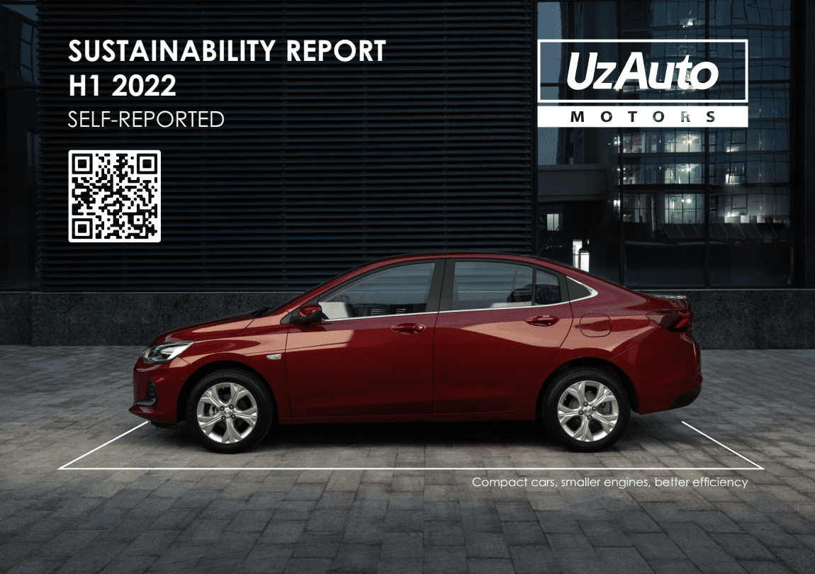 Компания «UzAuto Motors» опубликовала свой первый ESG-отчет